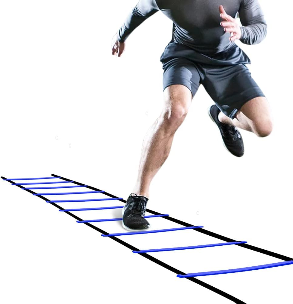 Pro Agility Ladder Agility Training Ladder Speed 12 Rung 20ft with Carrying Bag
