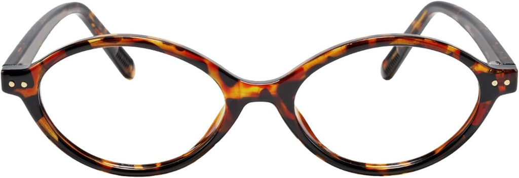 Olisa Blue Light Blocking Glasses for Women Men,Retro Oval Frame Bluelight Eyeglasses for Gaming Computer Screen Use