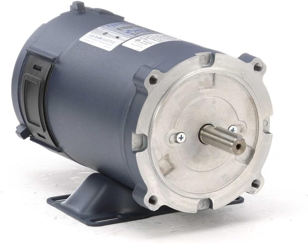 108051.00 Direct Current DC Motor - Permanent Magnet - Low Voltage, Brushed, 1/2 hp hp, 24 V, 1800 rpm, TENV (Totally Enclosed Non-Ventilated), S56C Frame