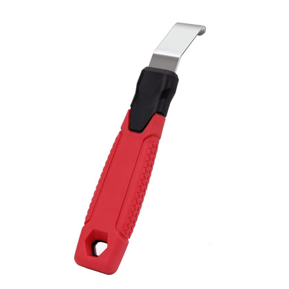 Vinyl Siding Removal Tool with Extra Long Handle- Steel Blade Vinyl Non-Slip Grip Handle for Installation and Removal