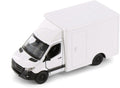 Mercedes-Benz Sprinter Cargo Van 1:48 O Scale 5" Die Cast Metal Model Toy Van, Pull-Back Action (White Box Truck)