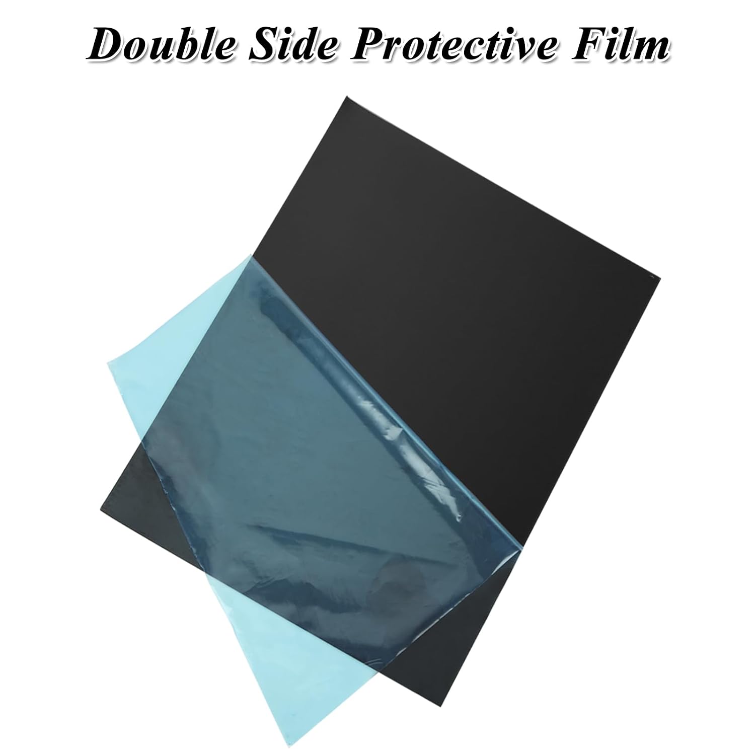 3 Pack 5052 Anodized Aluminum Sheet Metal 12 x 8 x 1/32 Inch Black Rectangle Aluminum Metal Plate Engraving Blanks