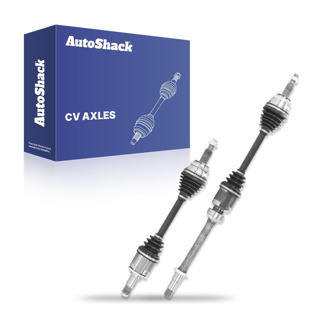 AutoShack Front CV Axle Shaft Assembly, 2pcs