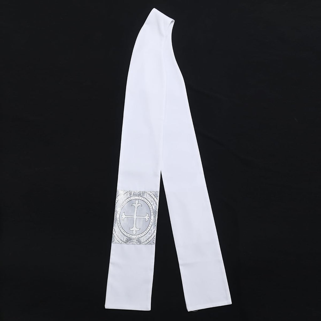 Church Pastor Chasuble Stole with Cross Pattern