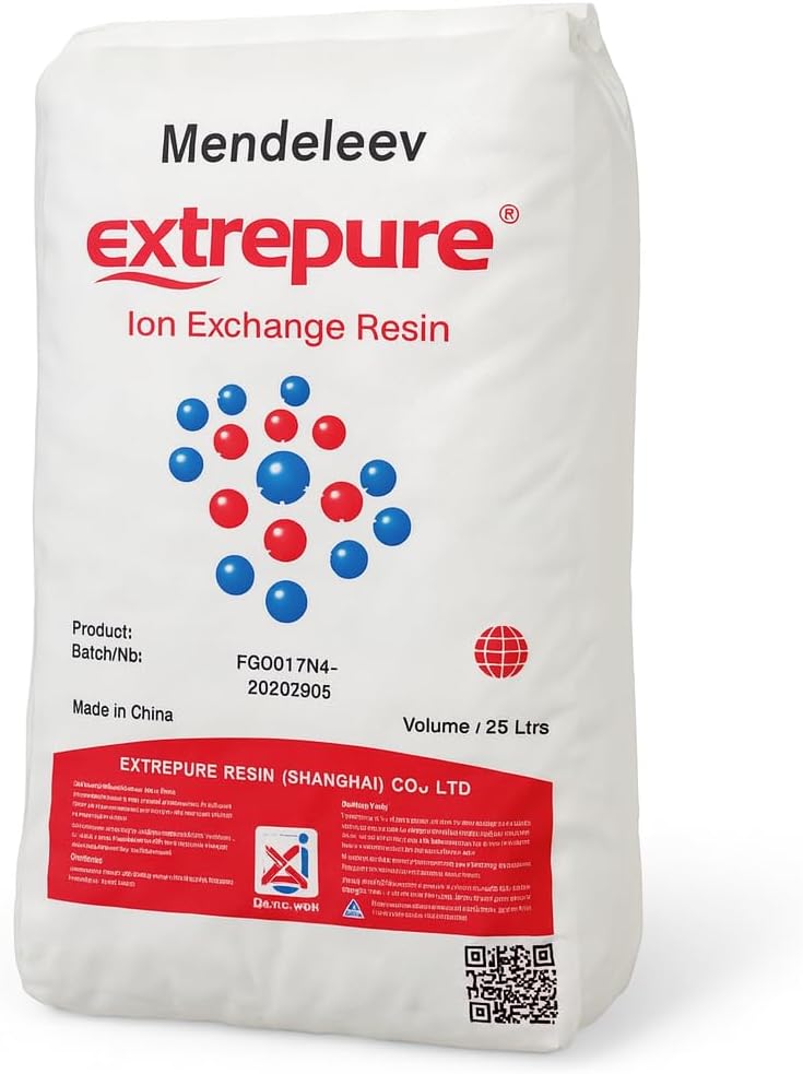 Water Softener Resin Replacement 1 Cu Ft (25L), Cation Beads