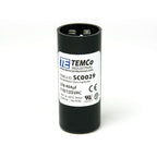2 Pack TEMCo 378-454 uF MFD CD60 Start Capacitor 110-125V AC Round | 50/60 Hz Motor Start Capacitor for HVAC, Compressor, Pump