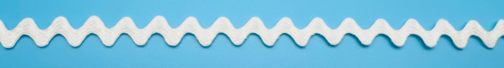 5/16" 100% Cotton RIC Rac - 25 Yards (White)