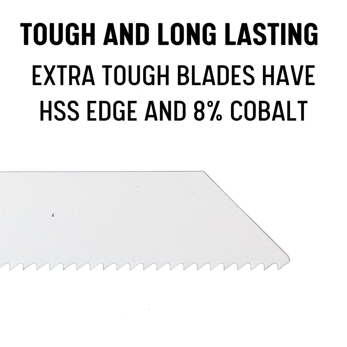 Drill America Bi-Metal Reciprocating Saw Blade Set (10 Piece Set)