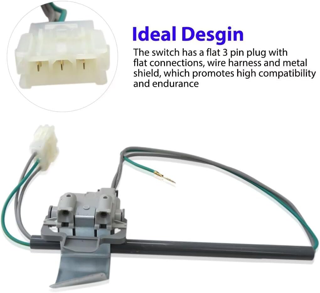 2024 Version WP3949238, 3949238 Lid Switch for Whirlpool and Kenmore Washer Fits Model# (269, 278, 288, 268, 206, 208, 228)