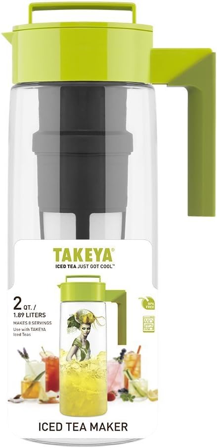 Flash Chill Iced Tea Maker - Versatile Tea Brewer for Loose/Bagged Tea - Patented Flash Chill Tech Hot/Cold Use
