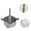 CONQUERALL TYC-40 Synchronous Motor 12V AC 5r/min CW/CCW Shaft 35mm Flush Shaft for LED Decoration Christmas Ornament Hand-Made School Project