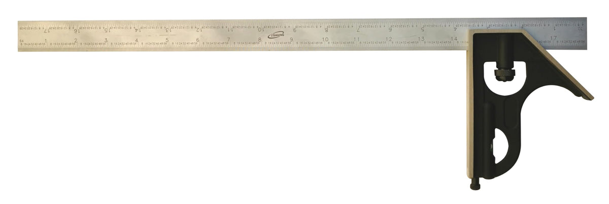 iGaging Combination Square Premium 2-Piece 18" 4R