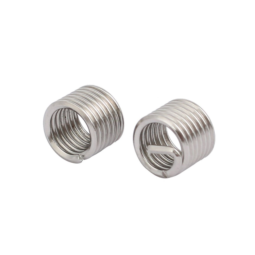 uxcell #10-32x0.285 304 Stainless Steel Helical Coil Wire Thread Insert 25pcs