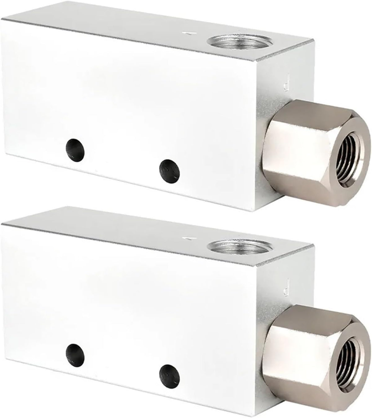 Vacuum Generator Air Exhaust Ejector Control Valve Made with Aluminum Alloy and Threaded Secure Connection(CV-10HS)
