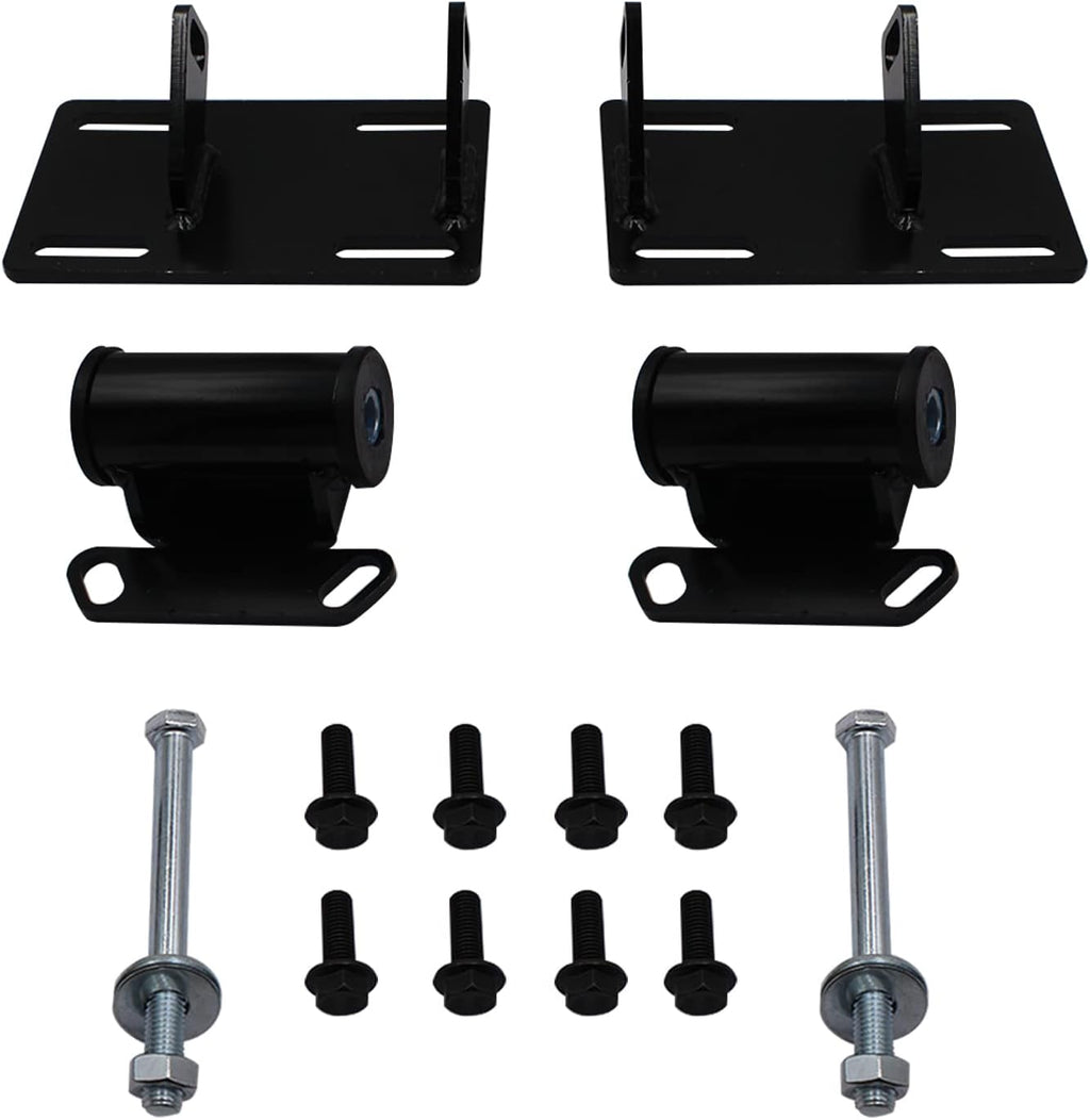 Full Engine Mount Adapter Plates Urethane Swap Kit - Mounts & Frame