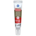 Advanced Silicone Caulk for Kitchen & Bathroom, Clear, 2.8 fl oz Tube, 1 Pack - 100% Waterproof Silicone Sealant, 5X