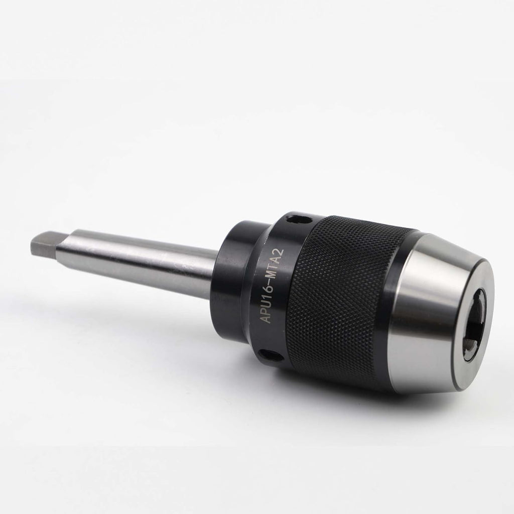 1/32"-5/8" MT2 Integrated Keyless Drill Chuck(Titanium Jaws)
