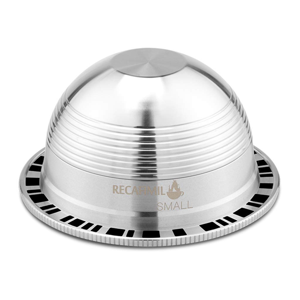 Backbayia Stainless Steel Coffee Capsule Refillable Coffee Capsules Pods Holder Filter for Coffee Machine