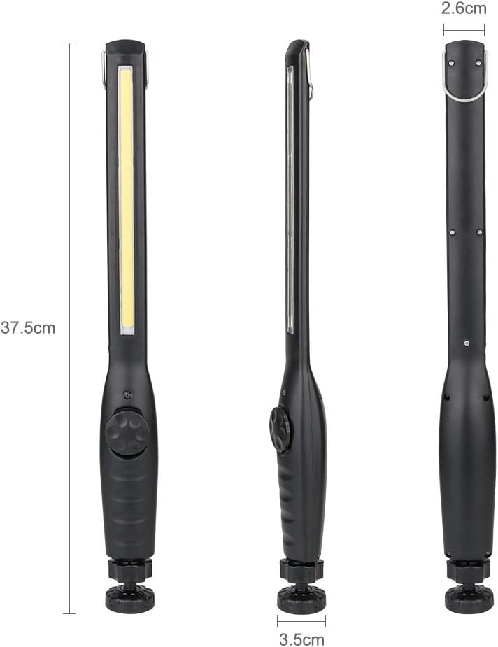 LED Work Light, 700 Lumens Rechargeable, Cordless Portable Magnetic COB LED Inspection Light, Suitable for car