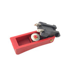Ruiwaer 6PCS Trigger Switch High Sensitivity Trigger Switch High Sensitivity Stable Reliable Trigger Switch for Welding Torch, Red and Black