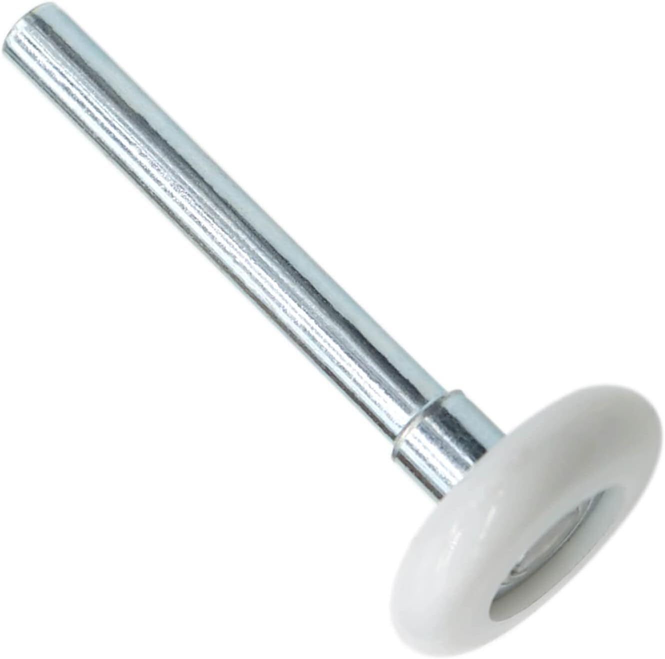 2 Packs 1.8" Nylon Garage Door Roller 4" Stem, Quiet Garage Door Wheels for Garage Door Track Replacement, Long