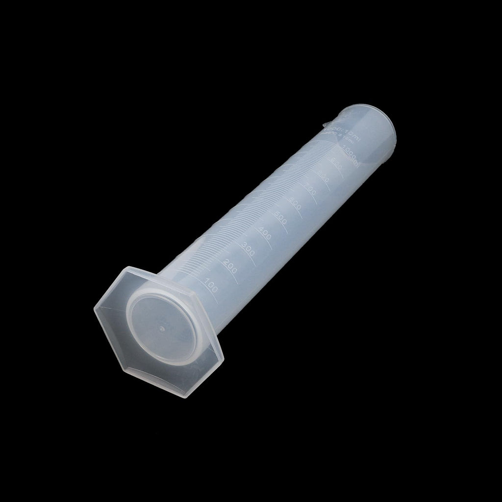 Geesatis 1 Pcs Plastic Graduated Measuring Cylinder 1000ml, Lab Supplies