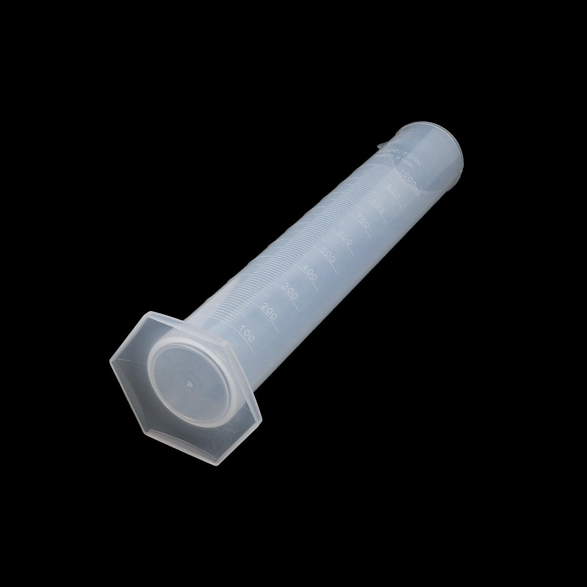 Geesatis 1 Pcs Plastic Graduated Measuring Cylinder 1000ml, Lab Supplies