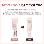 M BB Boomer Face Primer, Korean Dewy Glow Makeup Base 1.35 oz