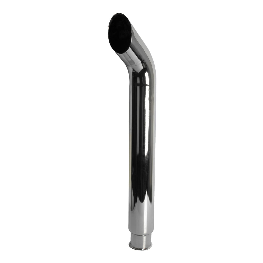 Exhaust Stack Pipe Compatible With JOHN DEERE 4320 4555 4955 Curved Chrome