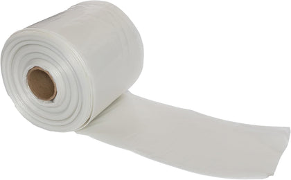 Clear Construction Film - Heavy-Duty 4 Mil, 0.004 Inch, Indoor/Outdoor Plastic Sheeting, Drop Cloth, Moisture and