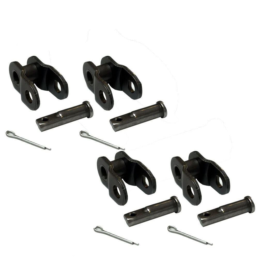 Jeremywell 60 Standard Roller Chain Offset Link (4PCS)