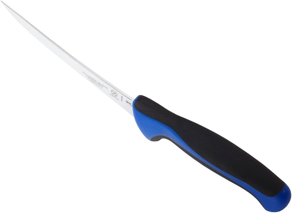 Millennia Colors 6-Inch Curved Boning Knife, Blue
