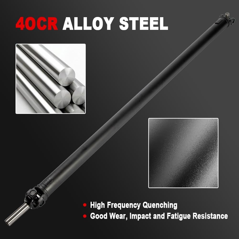 936-297 Rear Drive Shaft Prop Shaft Driveshaft Assembly [ RWD ] Compatible with 1999-2006 Silverado 1500/Sierra 1500 2007 Classic Standard Cab Pickup #15189834 15189835 15746001 15749292