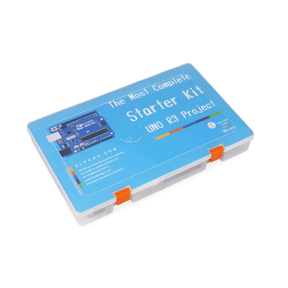 ELEGOO UNO R3 Project Most Complete Starter Kit & ELEGOO Upgraded 37 in 1 Sensor Modules Kit