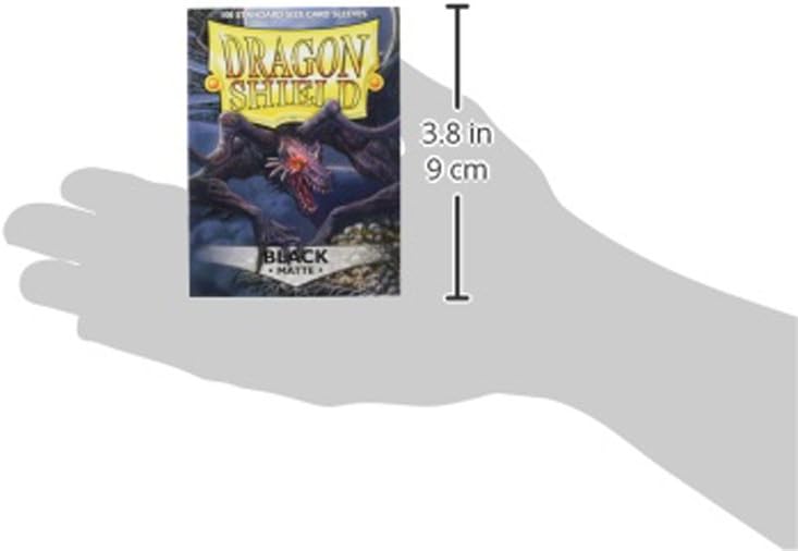 Standard Size Card Matte Sleeves | 100 CT - Smooth & Tough Premium TCG Sleeves | Compatible with Pokemon, Flesh &