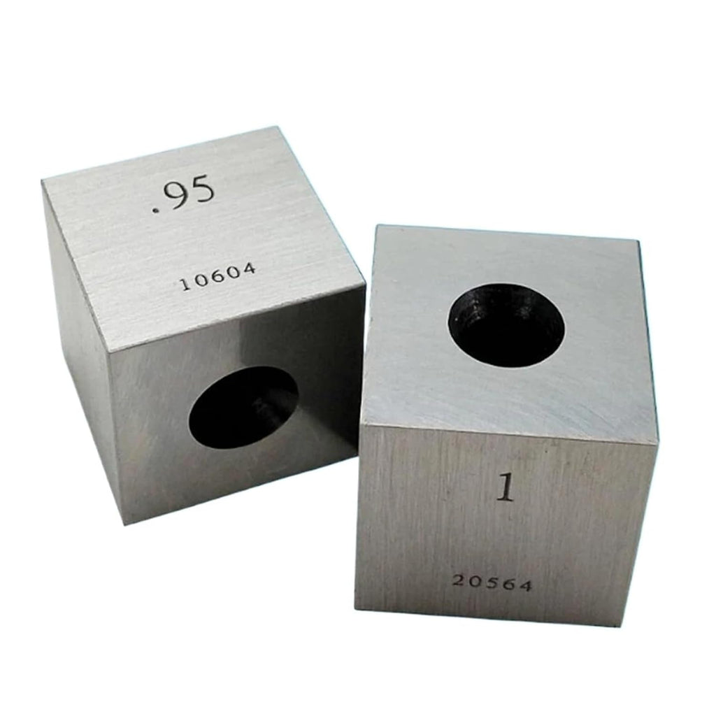 1 Inch Square Gauge Measuring Block Steel Gauge Block for Testing and Calibration