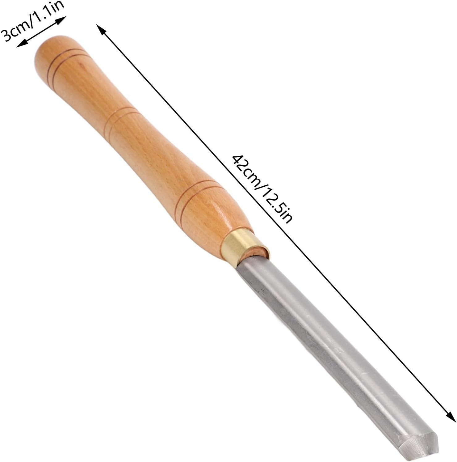 Professional HSS High Speed Steel Wood Lathe Chisel Set, Woodturning Bowl Gouge, Spindle Gouge, Turning Tools for