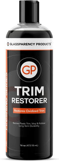 Trim Restorer (16 oz.) Restore & Protect Dull and Faded Exterior Plastic, Rubber, and Vinyl Trim Back to Black