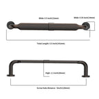 10 Pack 5 inch Oil Rubbed Bronze Kitchen Cabinet Handles