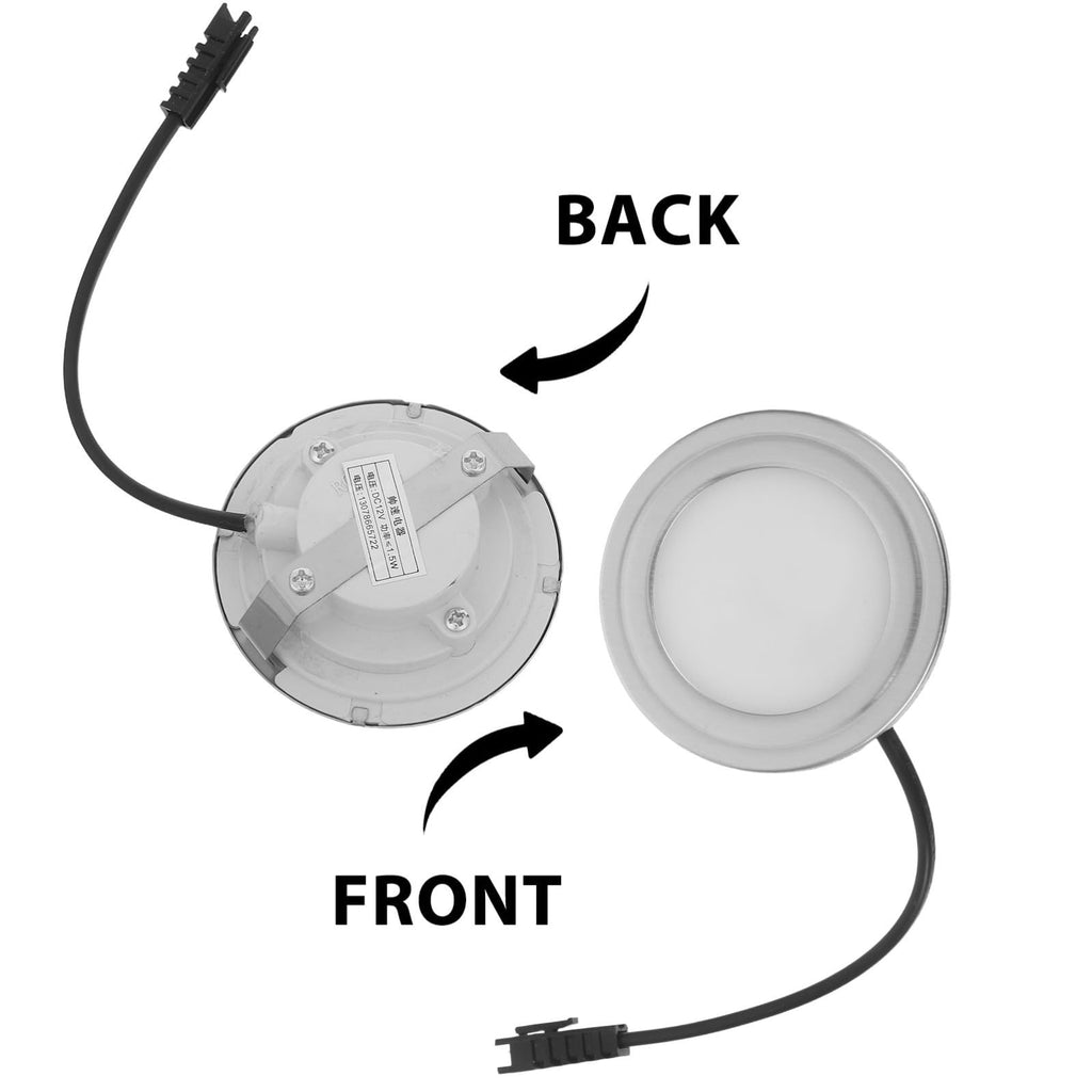 12V 68mm LED Range Hood Light Replacement with 2 Pin Plug