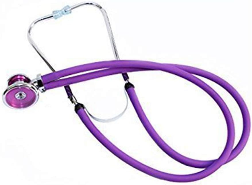 Aneroid Sphygmomanometer - Bp Cuff with Stethoscope - Purple | Manual Blood Pressure Cuff Durable and Carrying Case