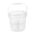 Plastic Measuring Bucket 5l with Handle and Airtight Lid