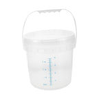 Plastic Measuring Bucket 5l with Handle and Airtight Lid