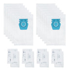 MATERIG Vacuum Bags for Miele Guard L1 S1, 12 Pack with 8 Filters