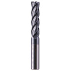 4 Flute Solid Carbide Long Roughing End Mill(1Pc, 1/2"), ALCrSiN Coated