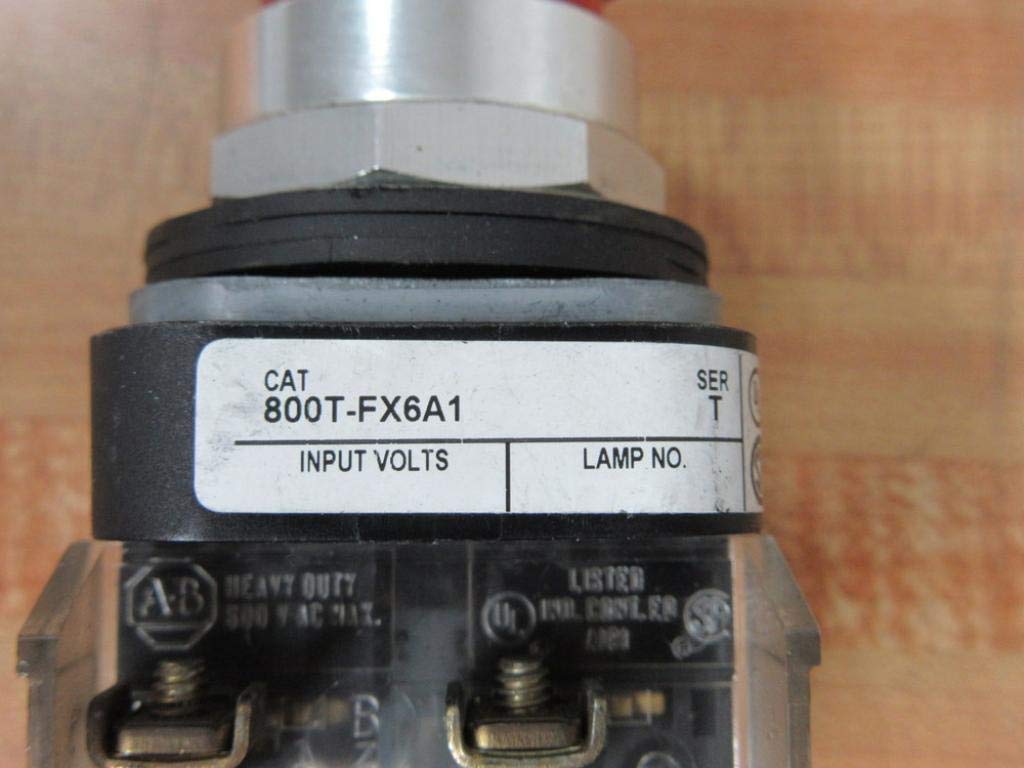 ALLEN BRADLEY 800T-FX6A1 SERIES T PUSHBUTTON