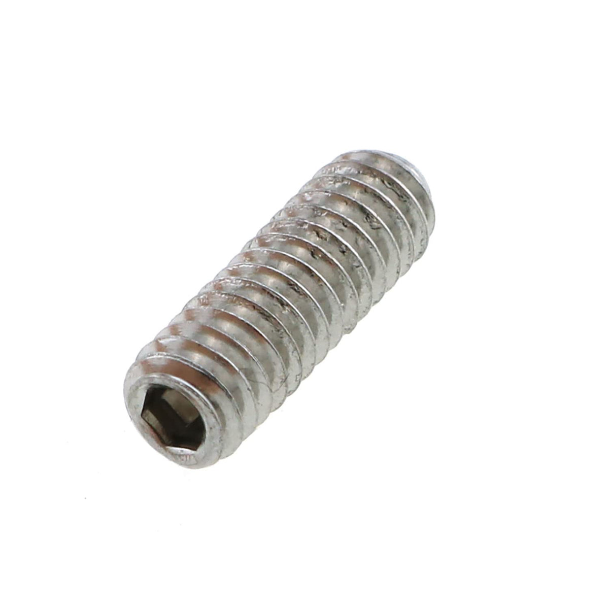 MEETOOT 30pcs Socket Set Screws Machine Headless Screw 8-32 x 1/2" Cup Point Socket Set/Grub Screws