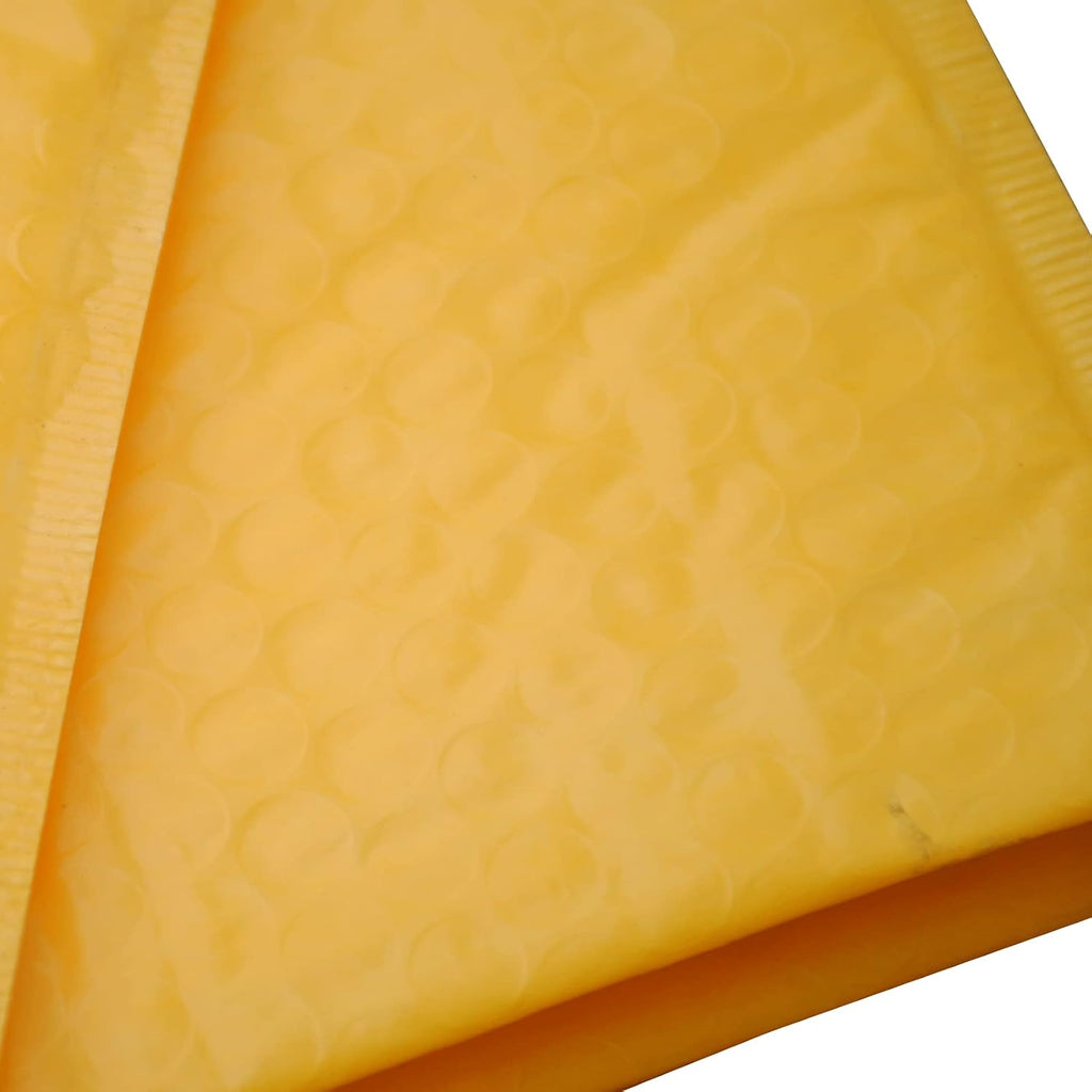 300#5 10.5x16" Yellow Poly Bubble Mailers Shipping Padded Envelope