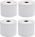 4x6 Direct Thermal Shipping Labels - 4 Rolls of 450 Labels/Roll, Compatible with Zebra 2844/ZP450/ZP500/ZP505