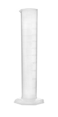 EISCO Graduated Cylinder, 1000mL - Class B Tolerance - Octagonal Base - Polypropylene Plastic - Industrial Quality, Autoclavable